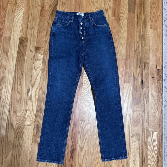 Agolde Denim - Agolde Remy High Rise Straight Wink Jeans size 26. CUT# 45840. STYLE# A105-813.